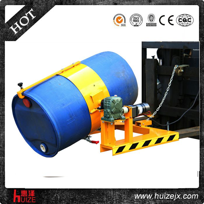 叉車專用倒桶機(jī)具（塑鐵桶，電翻轉(zhuǎn)）