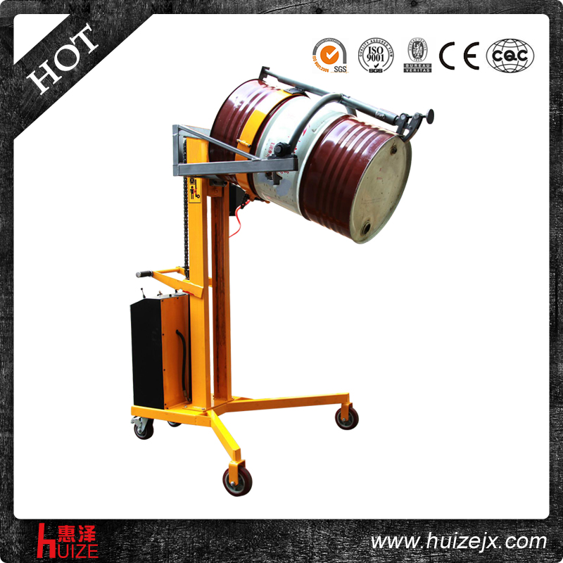 半電動(dòng)油桶車(chē)（直角腿，夾鐵桶翻轉(zhuǎn)）